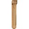 Ekena Millwork Traditional Arts and Crafts Rough Sawn Bracket w/ Offset Brace, Western Red Cedar, 6"W x 28"D x 36"H BKT0604X28X36TRA03RWR - alternate 2